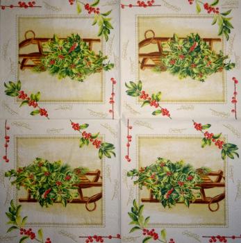 124 Christmas Flowers - 3-ply - Ihr